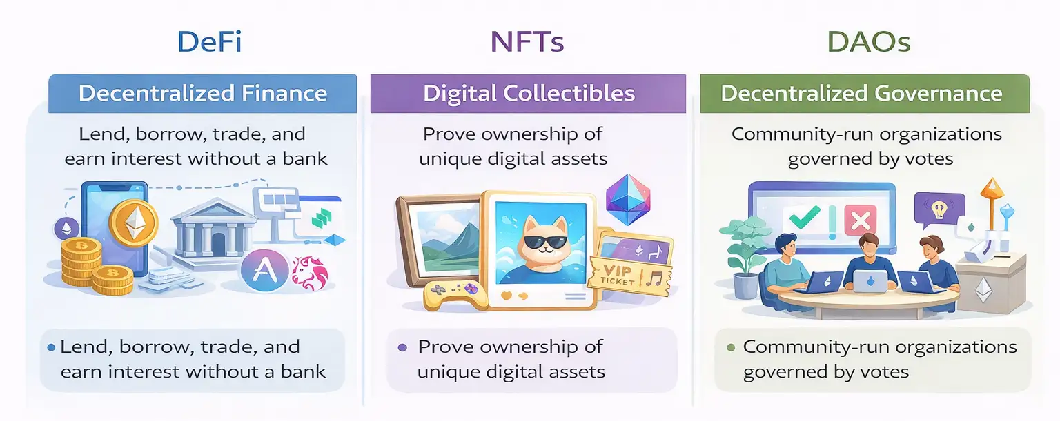 What can you do with Ethereum