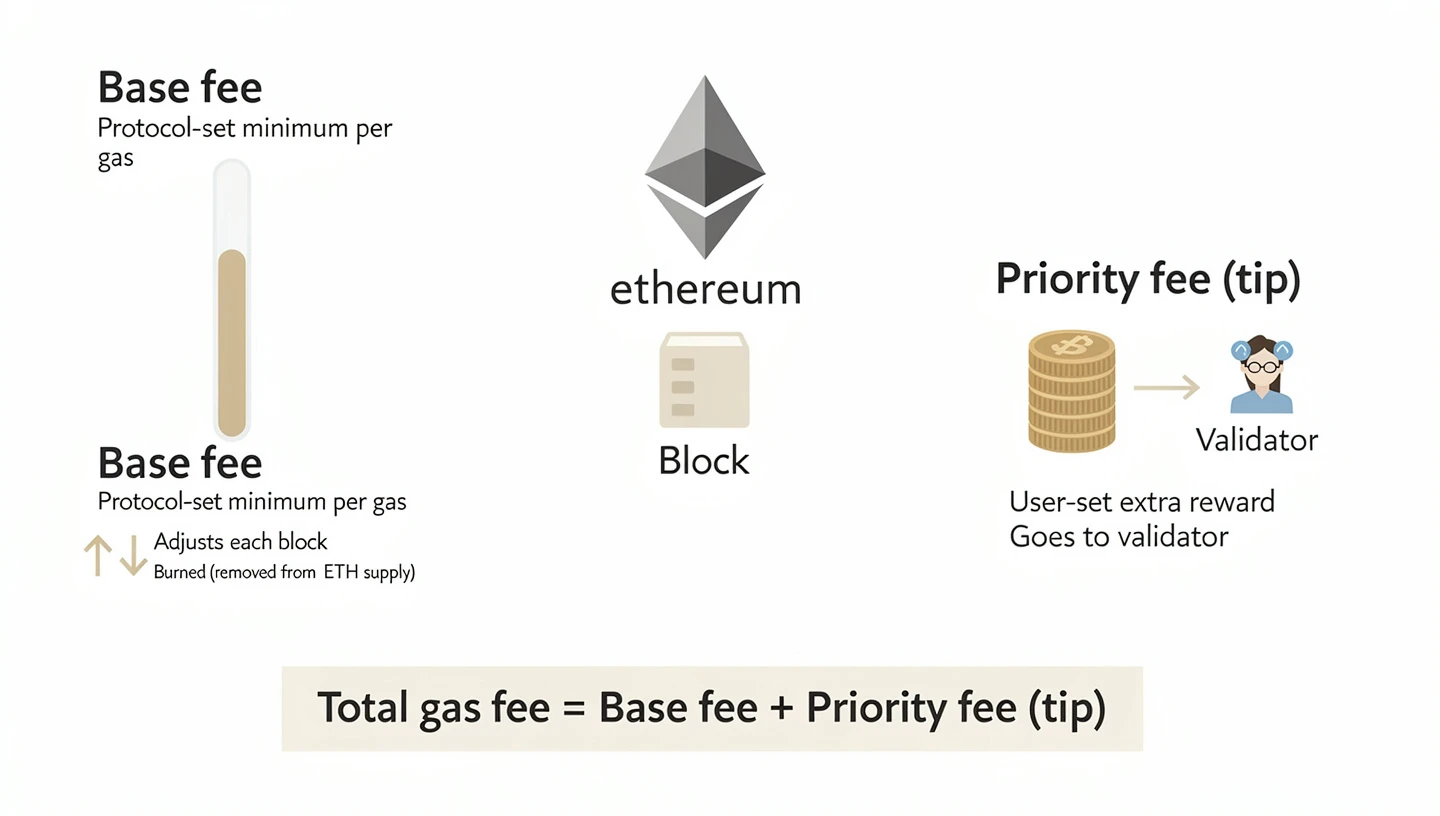 How Ethereum gas fees are calculated
