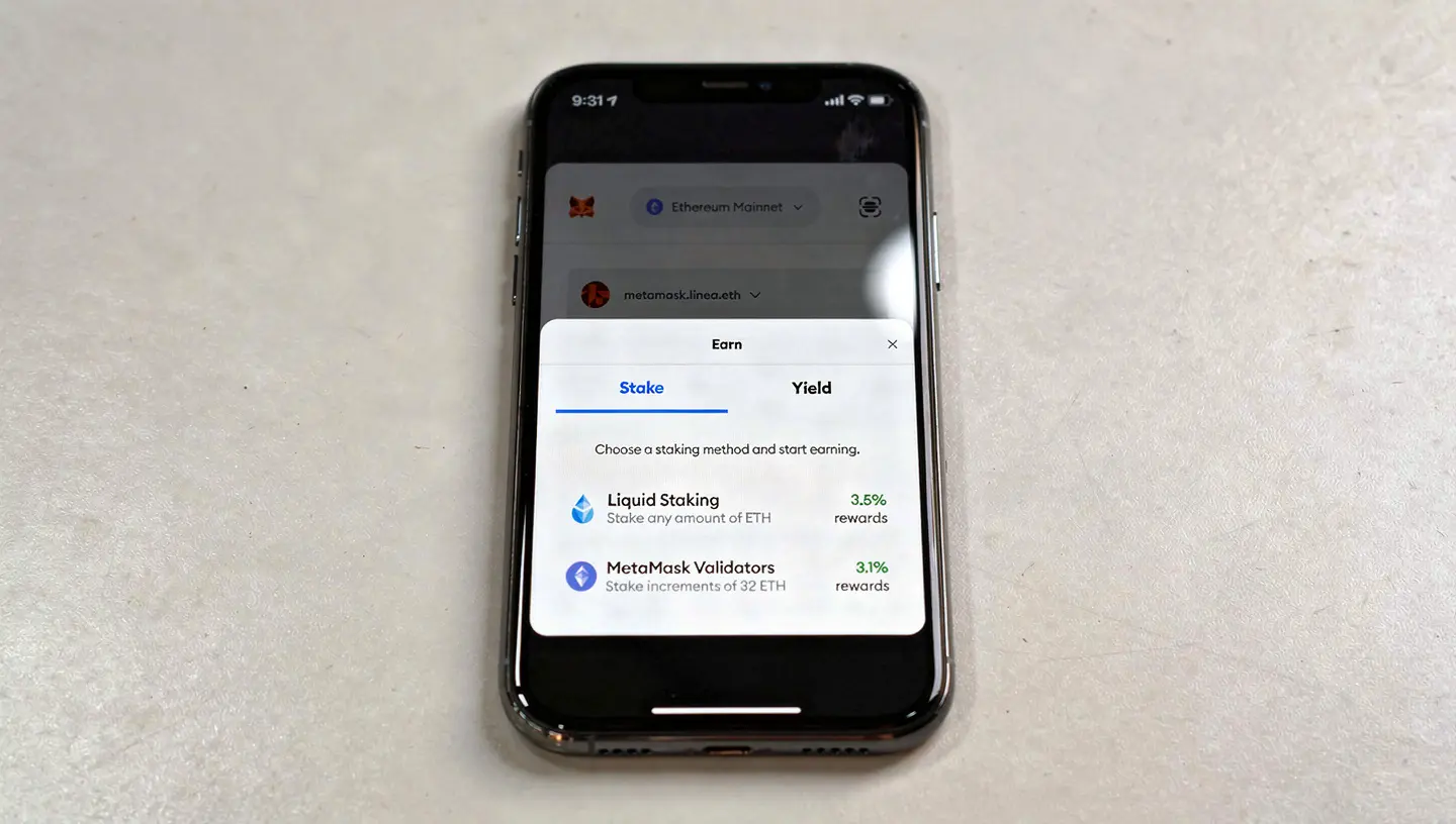 MetaMask ETH Staking