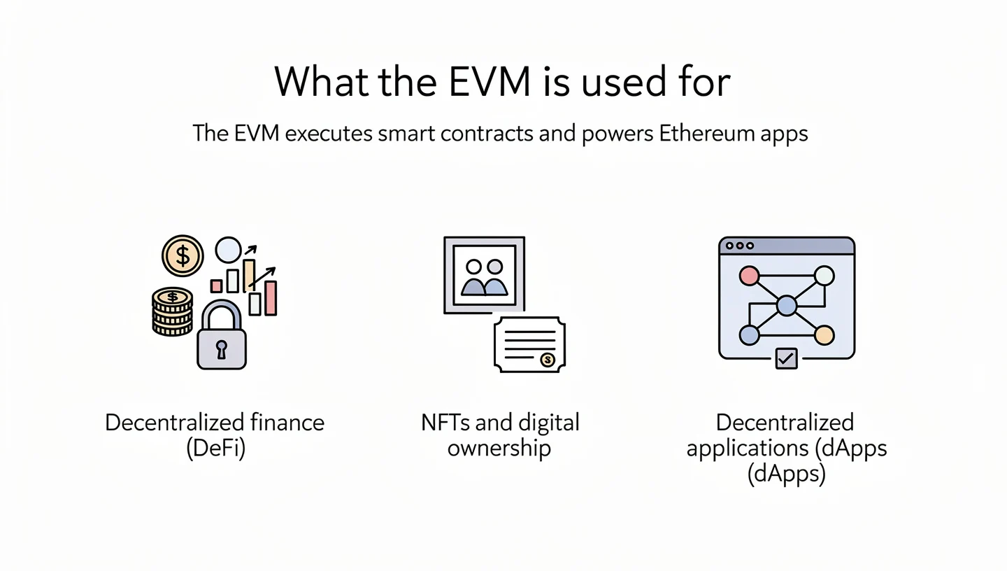 What the EVM is used for