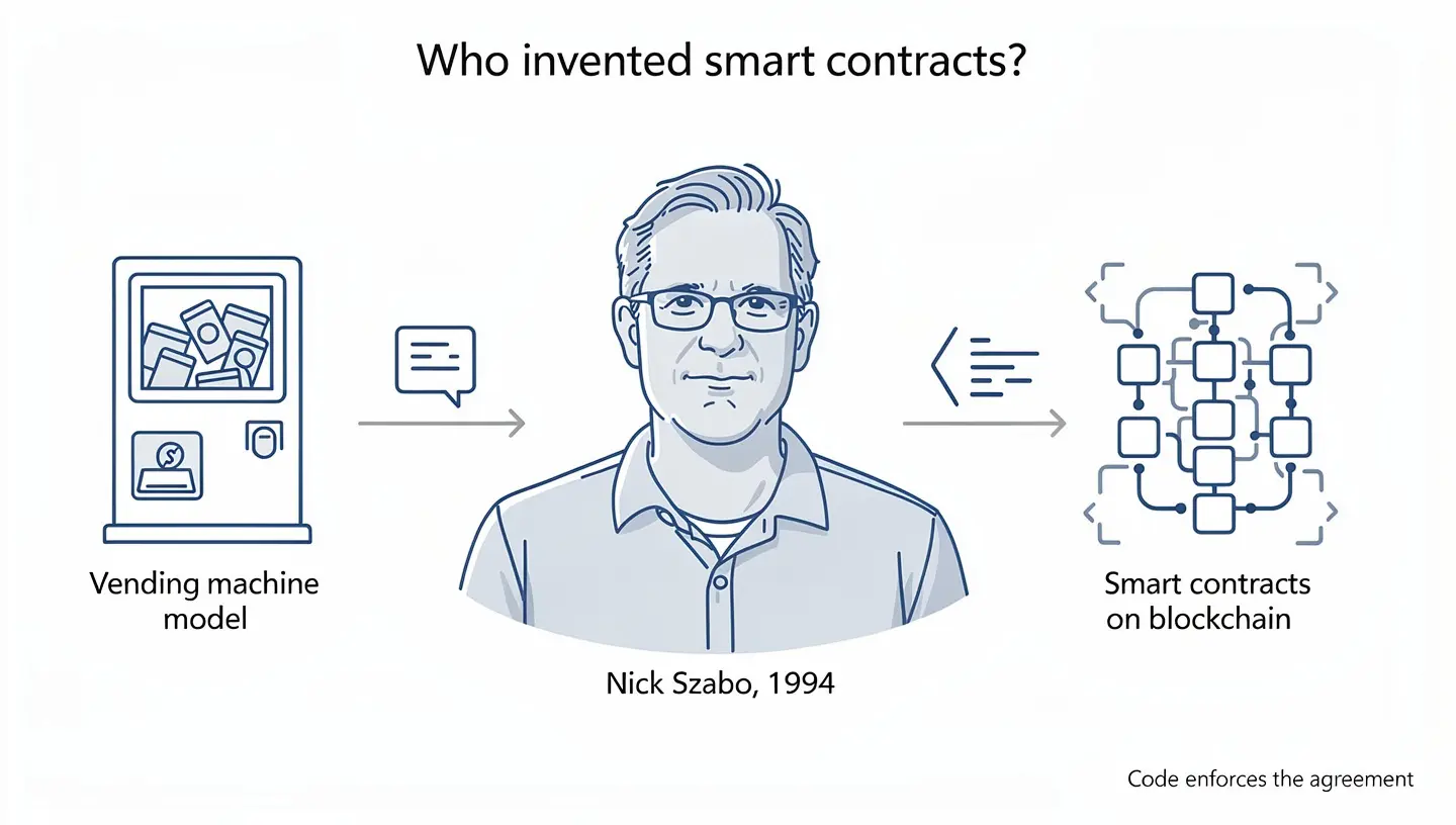 Who invented smart contracts