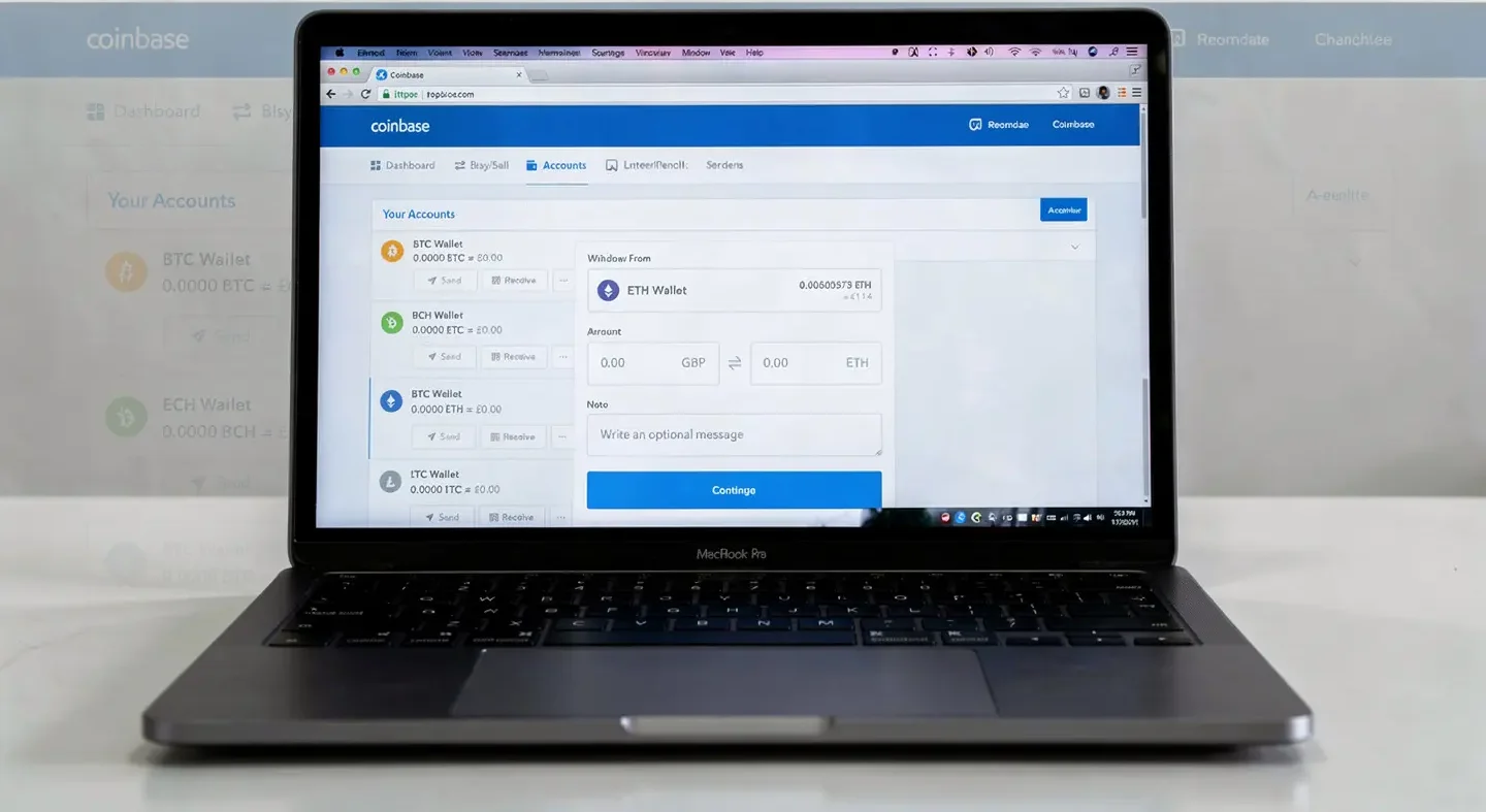 transfer ETH to the exchange
