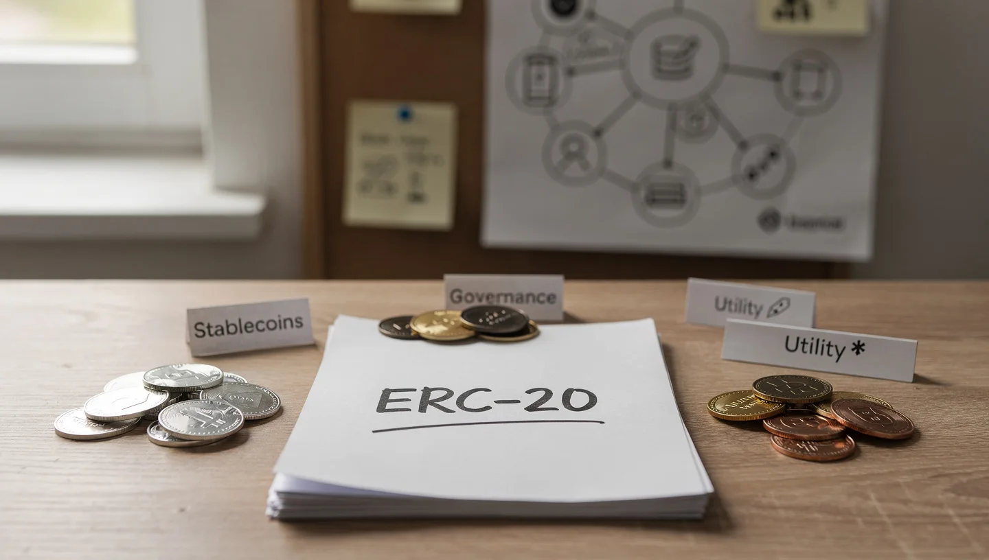 Real-World ERC-20 Tokens Stablecoins, Governance, and Utility