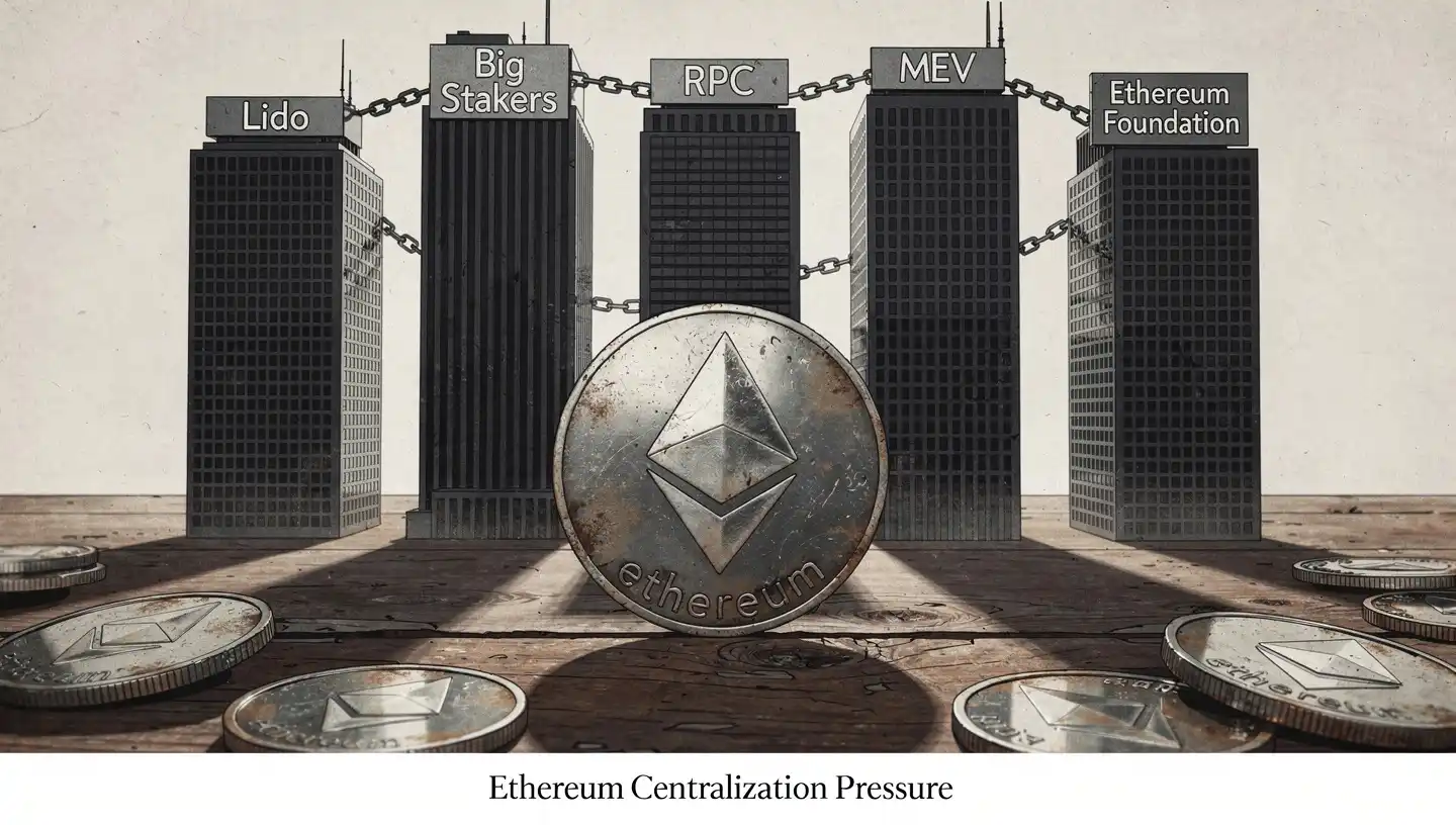 Where Ethereum Has Real Centralization Problems