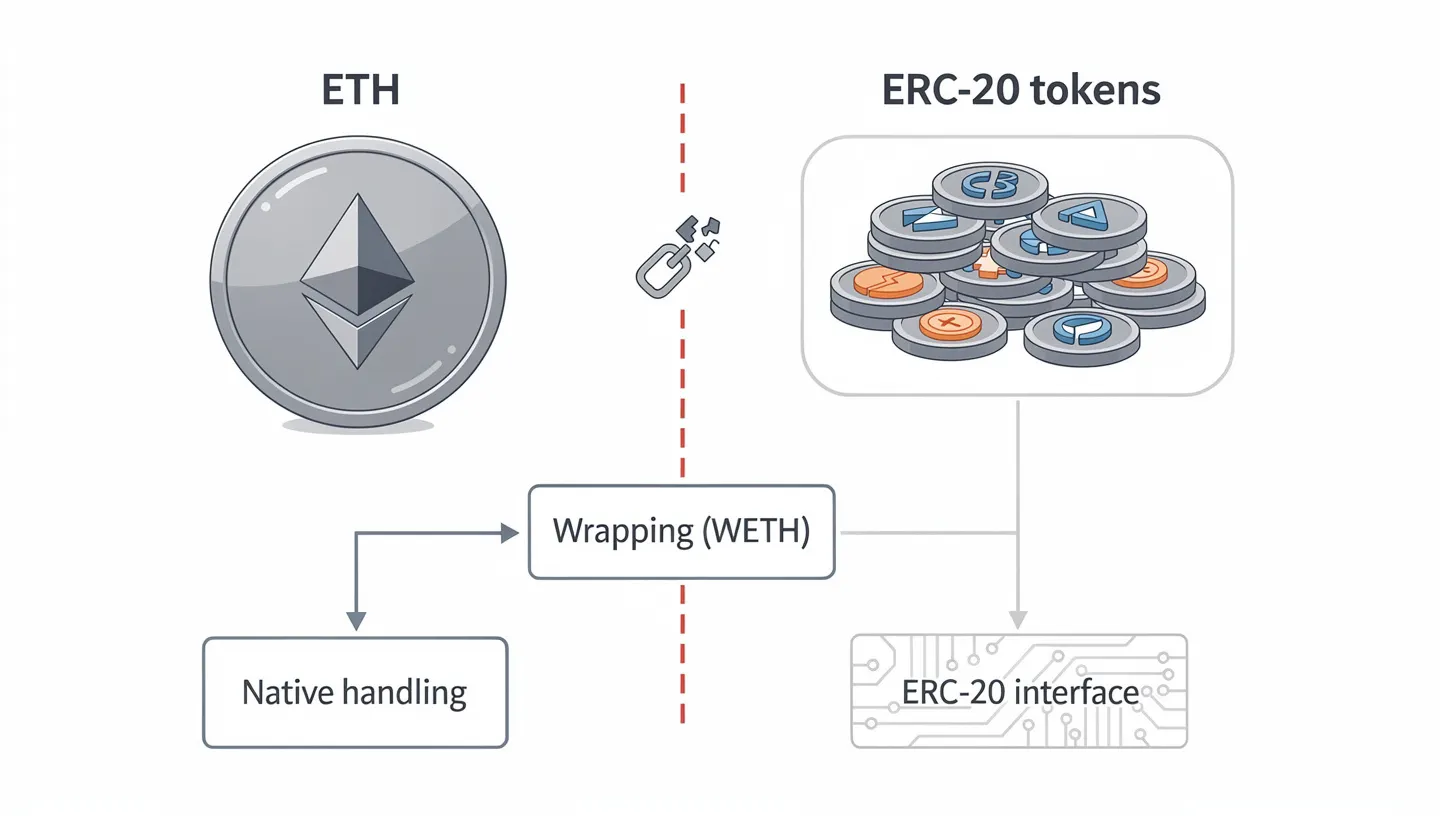 Why is ETH not ERC-20 compatible